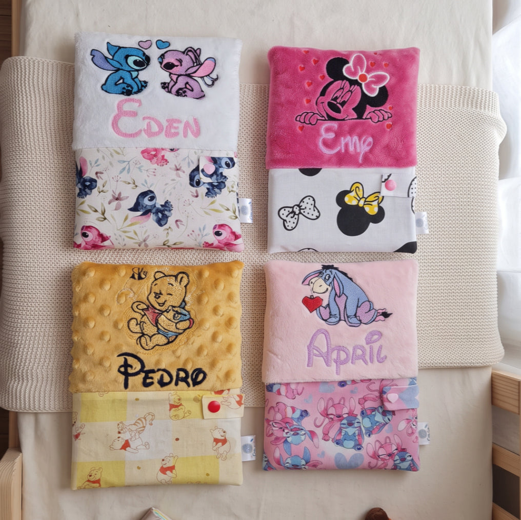 Créez Votre Protège Carnet a Thème 23x18cm | Coton et Minky