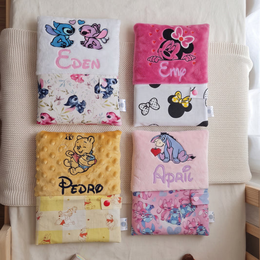 Créez Votre Protège Carnet a Thème 23x18cm | Coton et Minky