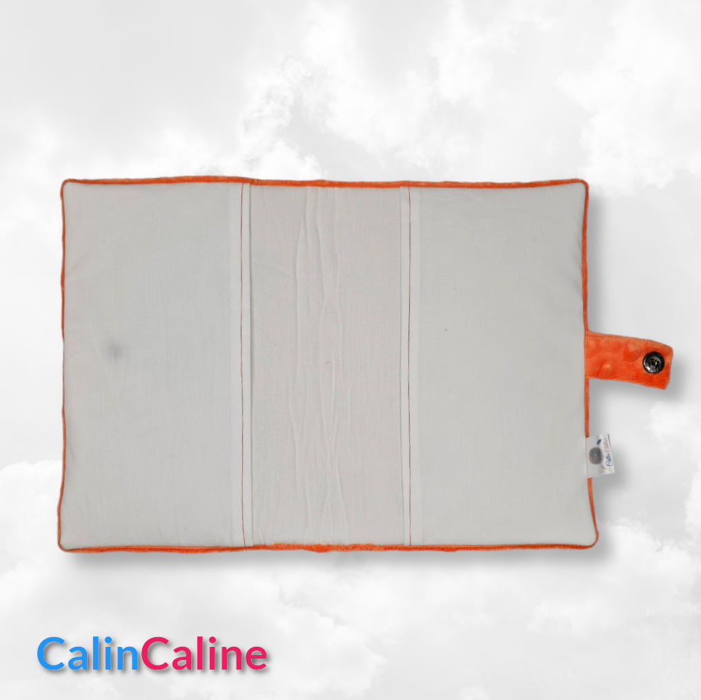 Créez Votre Protège Carnet -Minky- 23x18cm | Premium