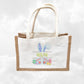 Petit Sac en Jute 23cm Personnalisé | Pâques | Œufs Garçon