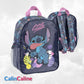 Petit Sac à Dos Enfant Premium 28cm | Stitch Funny | 1 Compartiment