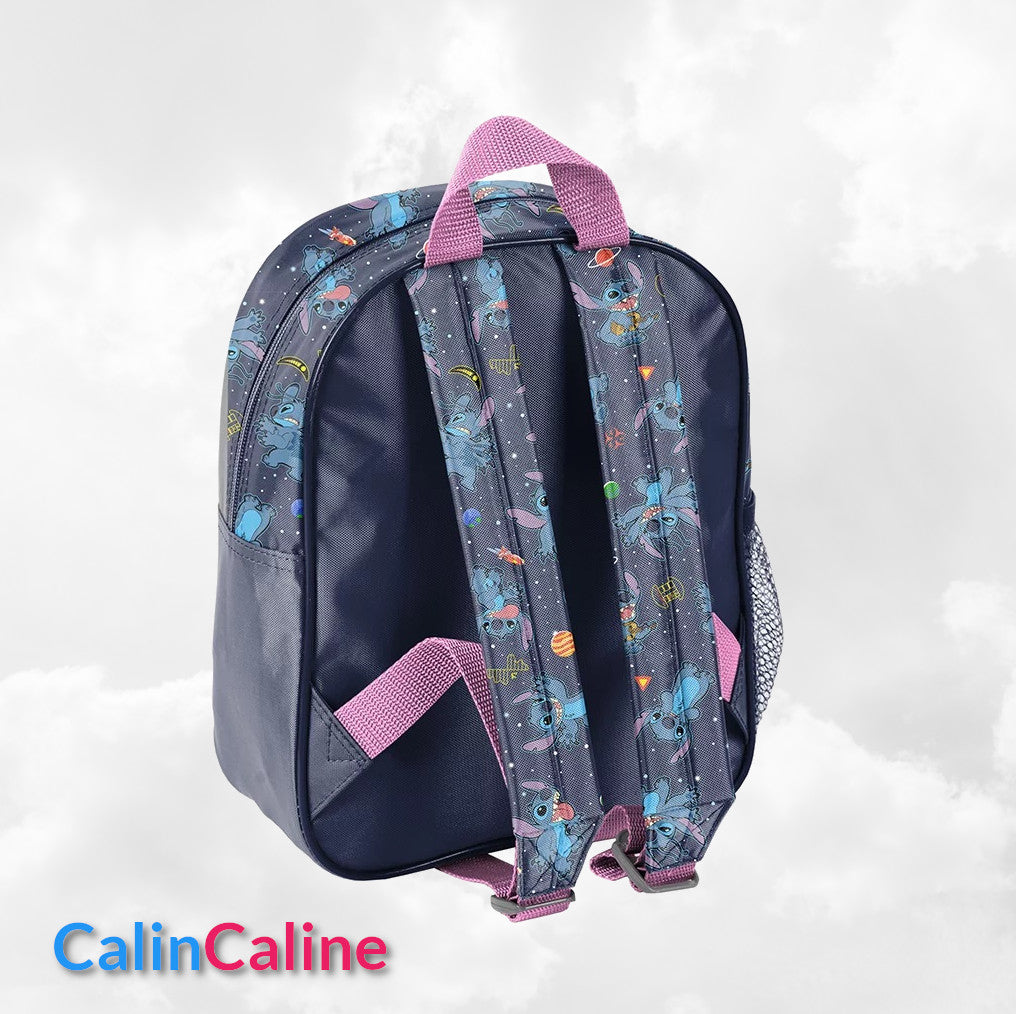 Petit Sac à Dos Enfant Premium 28cm | Stitch Funny | 1 Compartiment