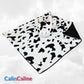 Doudou Mouchoir Plat Vache 35cm | Prénom Personnalisé