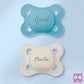 2 Sucettes MAM PURE personnalisées | 0-6 mois | 100% Durable