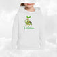 Hoodies Enfant Blanc A Capuche | 3-4 ans XS | Broderie Personnalisée