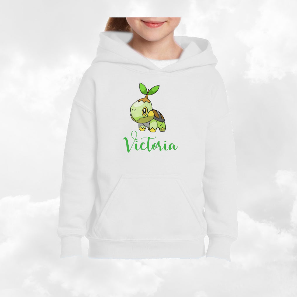 Hoodies Enfant Blanc A Capuche | 3-4 ans XS | Broderie Personnalisée