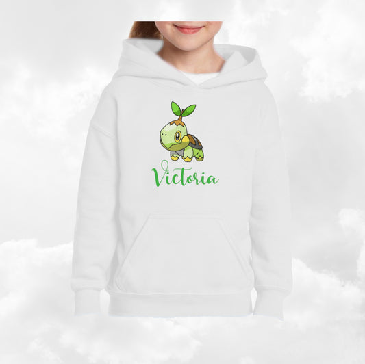 Hoodies Enfant Blanc A Capuche | 3-4 ans XS | Broderie Personnalisée