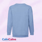 Children's Sky Blue Round Neck Sweatshirt | To Personalize | From 3 to 8 years old | With Embroidered First Name