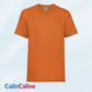 Orange Children's Tshirt To Customize | From 3 to 8 years old | With Embroidered First Name