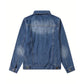 Veste en Jeans Enfant Bleu Foncé | 5-6 ans | Broderie Personnalisée
