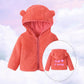 Veste Polaire Enfant -Pêche- | Message Brodé | De 6 à 18 mois