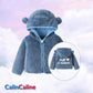 Veste Polaire Enfant -Bleu Jeans- | Message Brodé | De 6mois à 2 ans