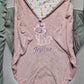 Cape de bain bébé personnalisée 0-3 ans - Calincaline.be