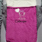 Blanket with personalized embroidery - Calincaline.be