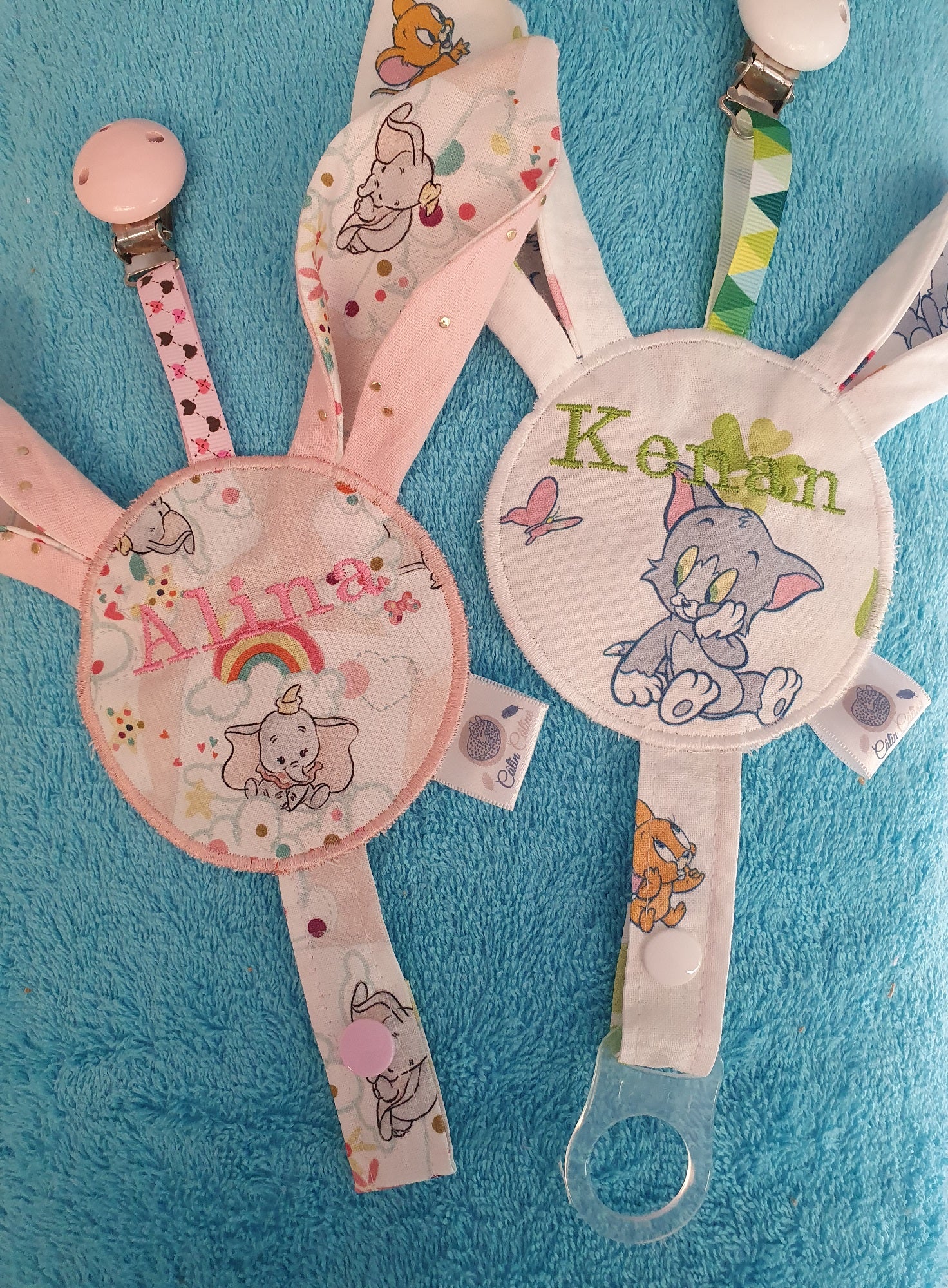 Attache tétine Tom & Jerry