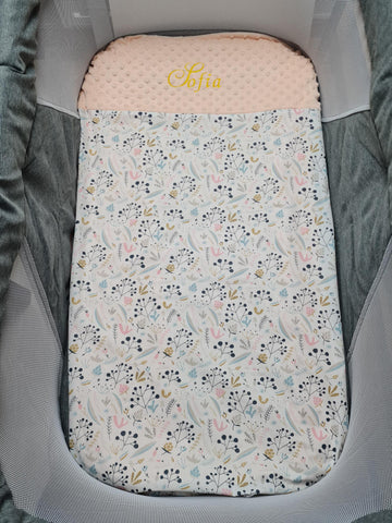 Couverture Personnalisée Fille 70cm x 95cm pour 0-3 ans - Calincaline.be
