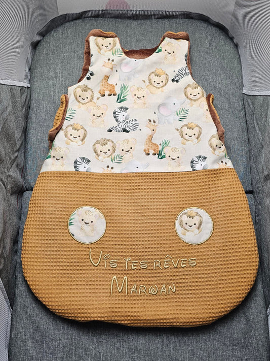 Gepersonaliseerde Babyslaapzak 0-6m en 6-12m - Calincaline.be