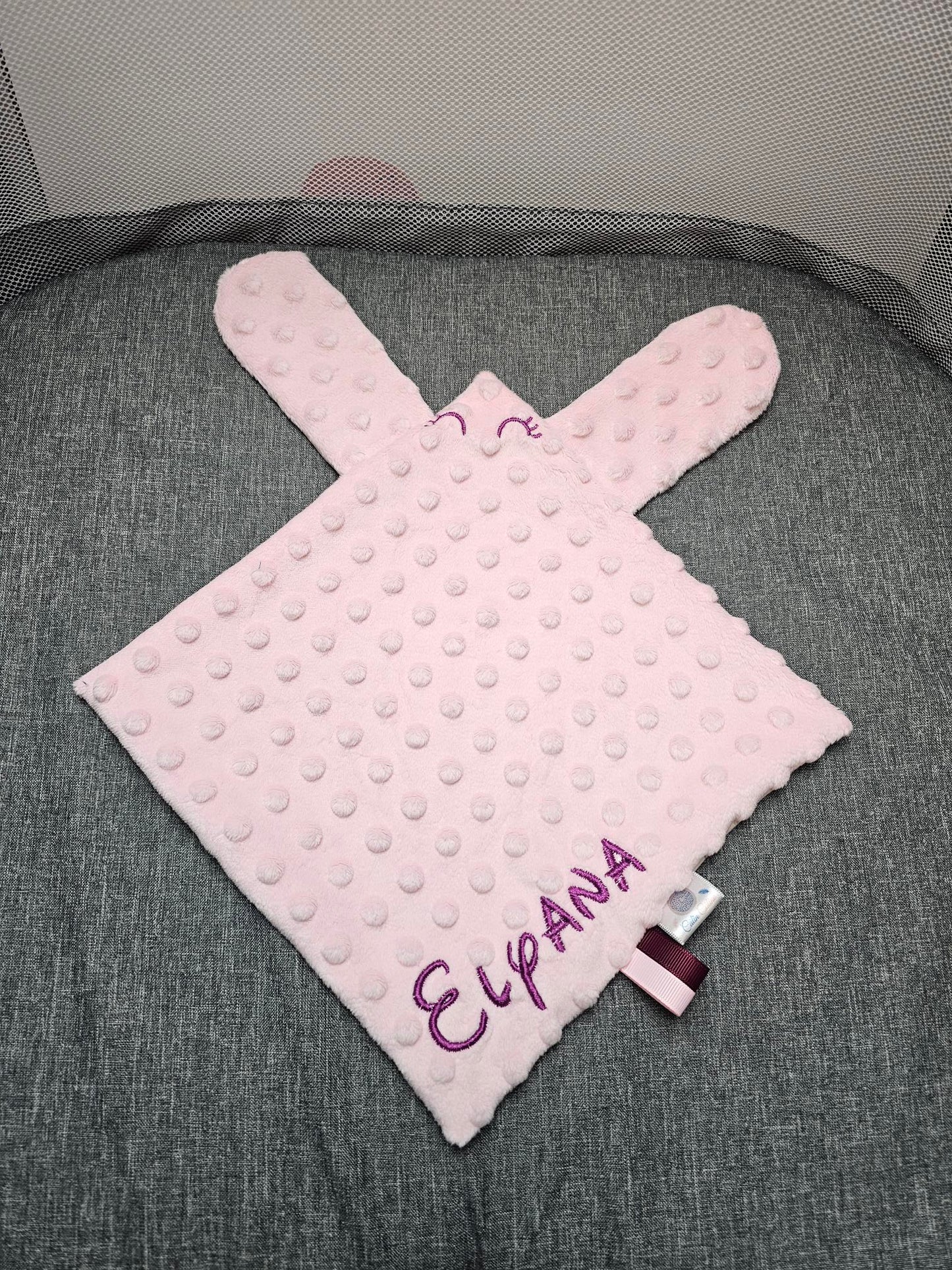 Girl's Personalized Square Soft Toy - Calincaline.be