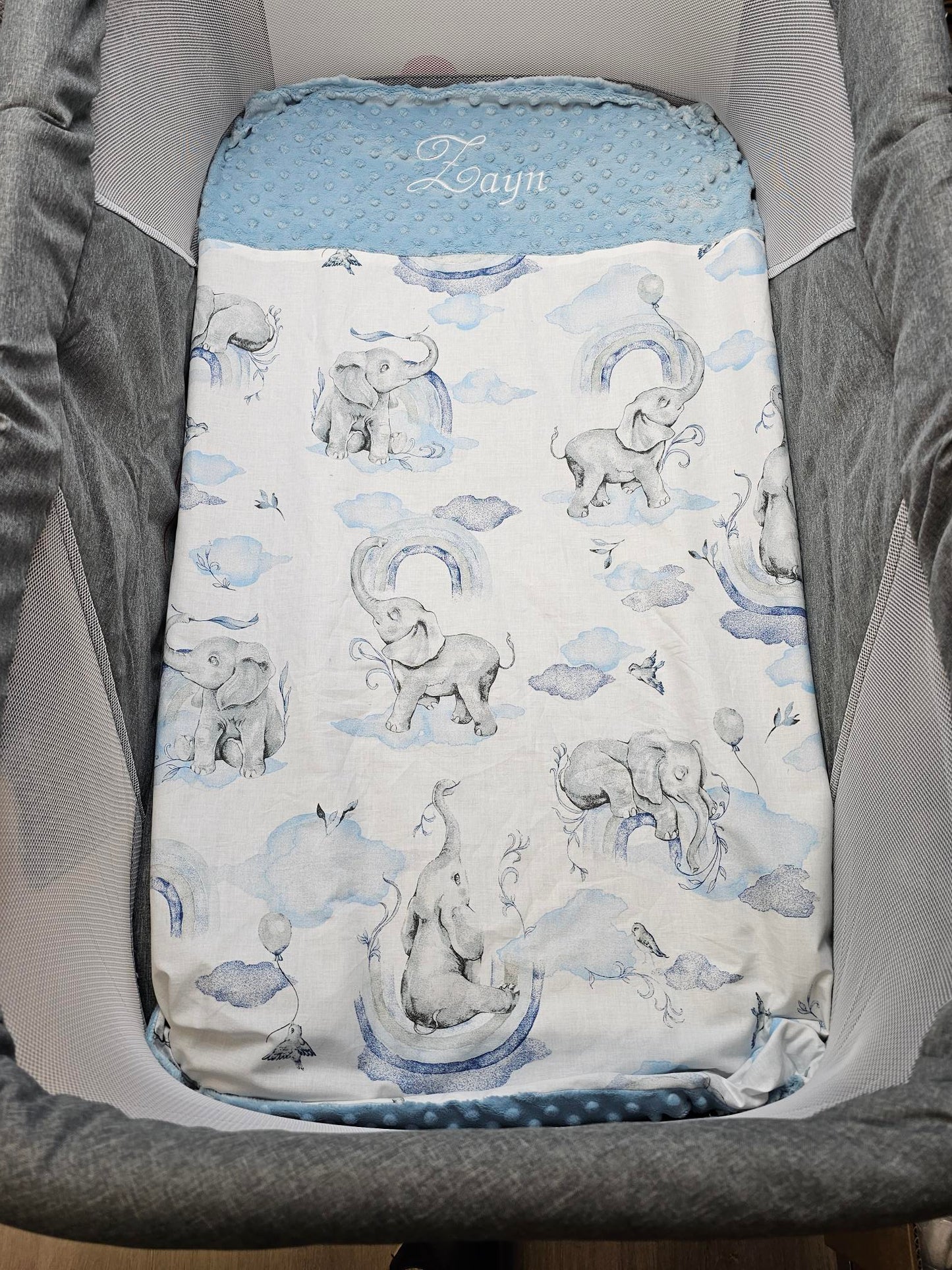 Personalized Baby Boy Blanket