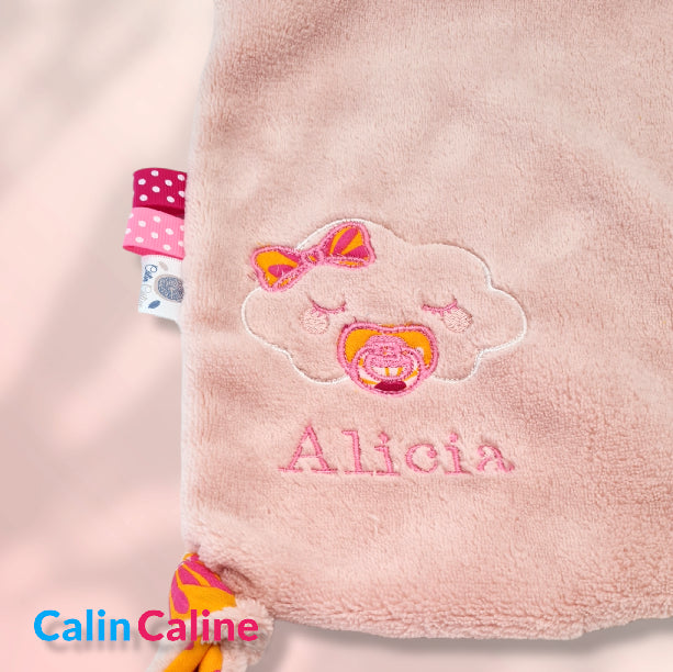 Doudou Polaire Perso Fille - Nuage