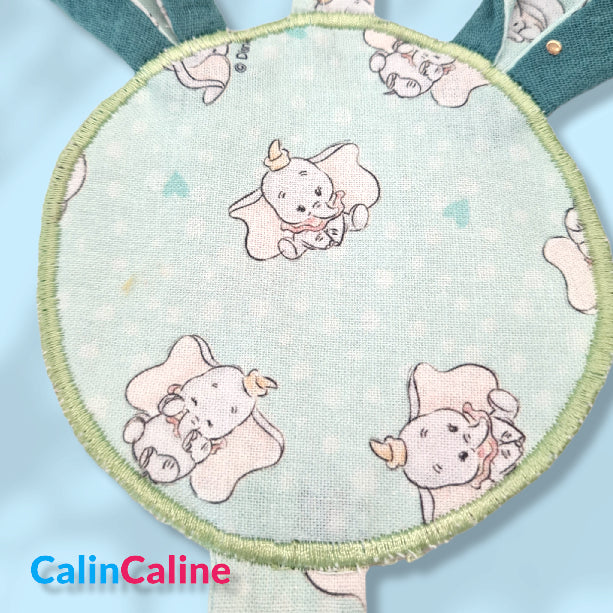 Dumbo pacifier clip
