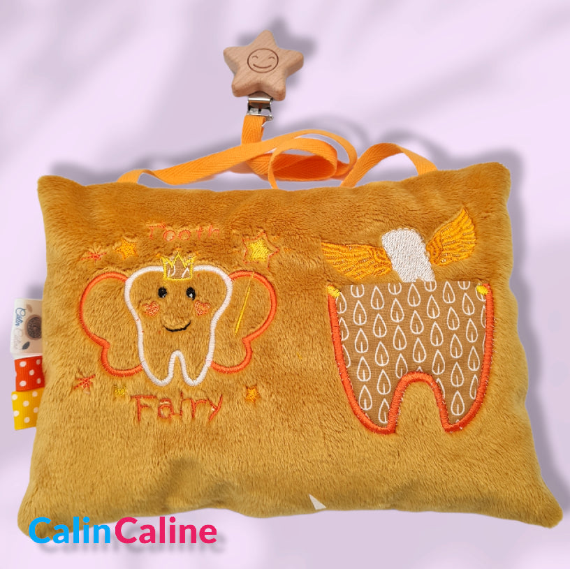 Coussin à dents Moutarde