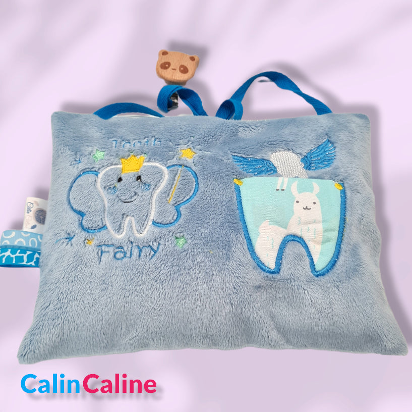 Coussin à dents Bleu
