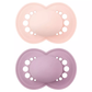 2 personalized MAM Colors 6m pacifiers - Girl