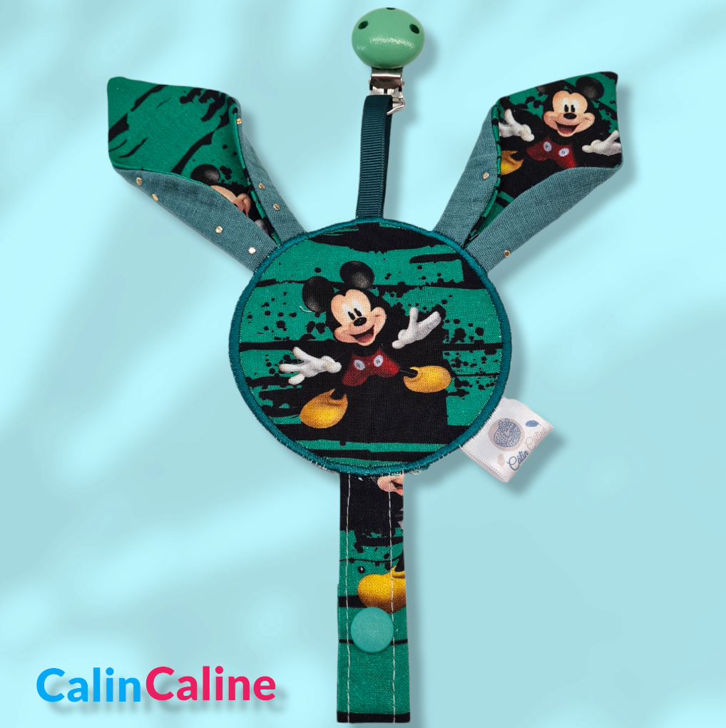 Attache tétine Mickey Mouse - CalinCaline.be