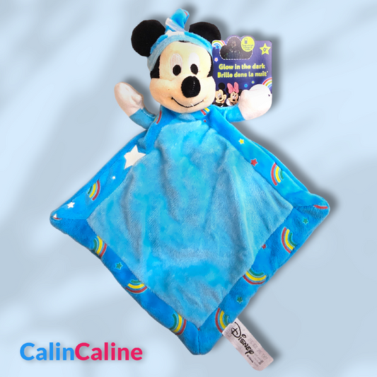 Doudou Disney Bébé Mickey Phosphorescent Personnalisé