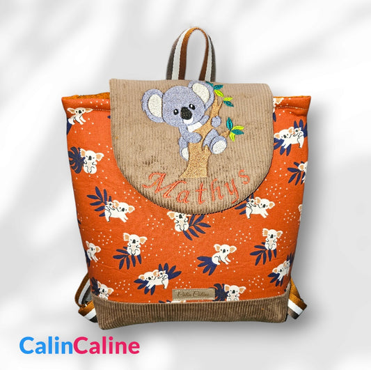 Sac à dos bébé Vuli Premium | 0-3 ans garçon | 28x23 cm | A personnaliser