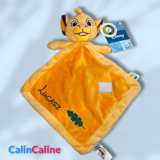 Doudou Disney Bébé Simba Personnalisé