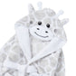 Peignoir bébé girafe personnalisé avec prénom