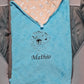 Cape de bain bébé personnalisée 0-3 ans - Calincaline.be