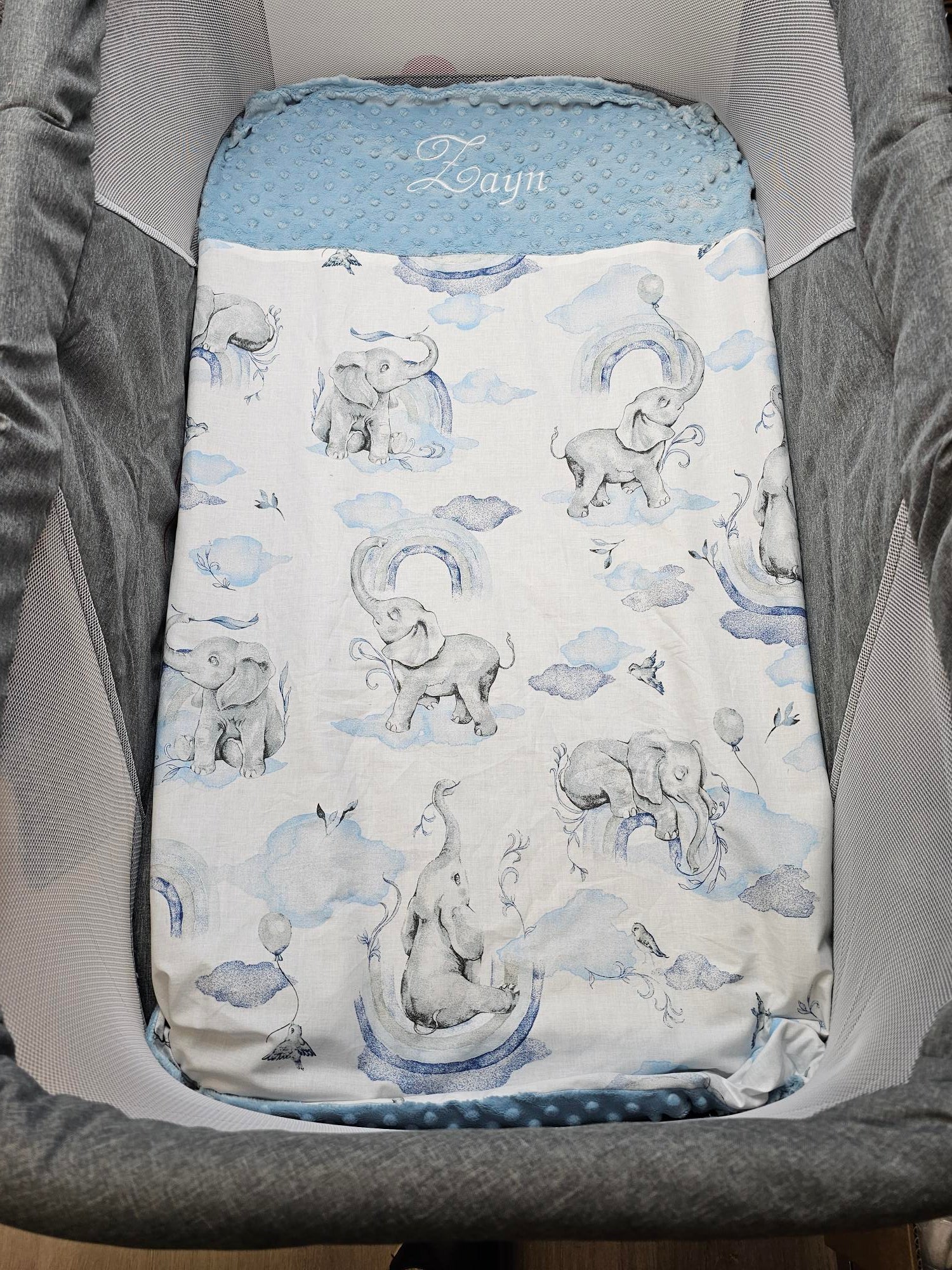 Couverture Bébé Personnalisée Garçon