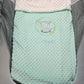 Couverture bébé avec broderie personnalisée - Modèle Garçon - Calincaline.be