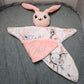 Doudou Personnalisé Fille - Lapin - Calincaline.be