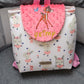 Sac à dos bébé -Mink- personnalisé Fille 0-3 ans - Calincaline.be