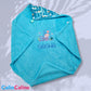 Cape de bain bébé personnalisée 0-3 ans - Fille