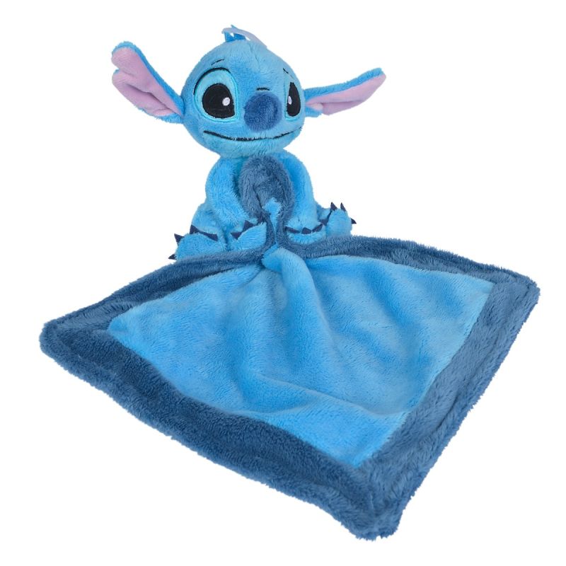 Doudou Disney Bébé Stitch Personnalisé Bleu Pastel