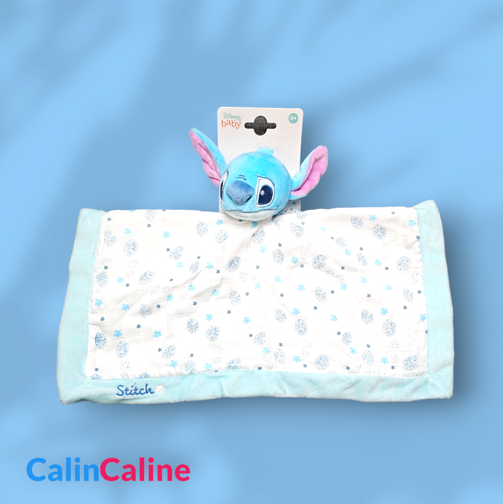 Personalized Disney Stitch Handkerchief Comforter | 40cm