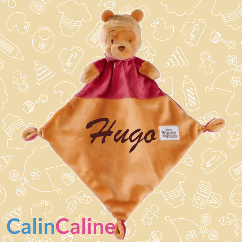 Doudou Winnie L'Ourson Personnalisé