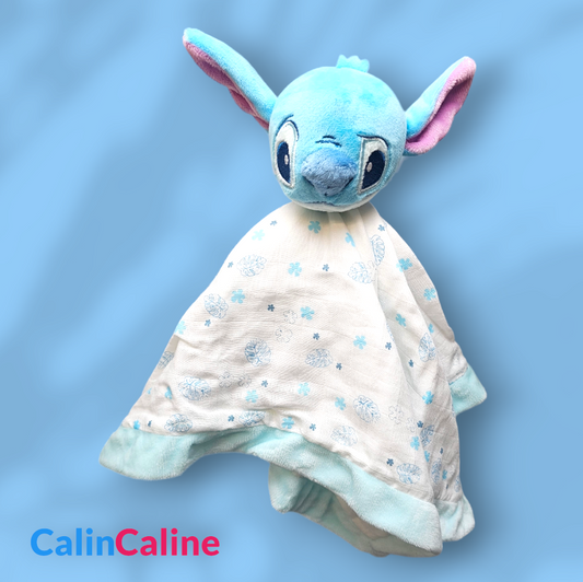 Doudou Mouchoir Disney Stitch Personnalisé | 40cm