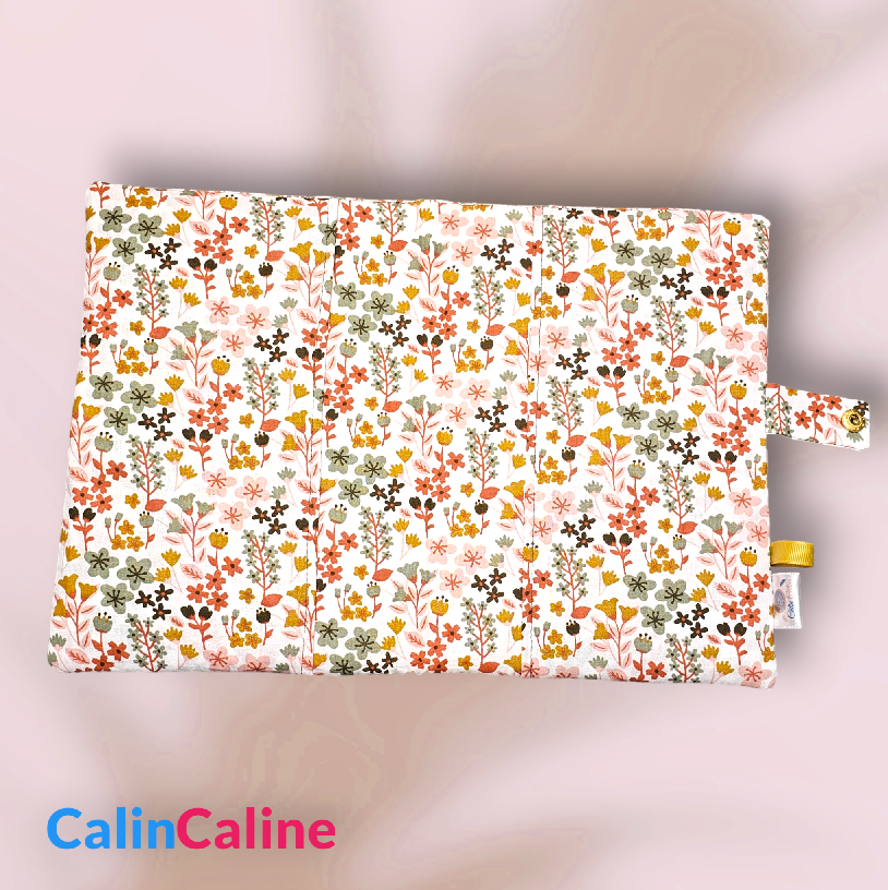 Protège Carnet -Vuli- Personnalisé | Velours et Coton Premium