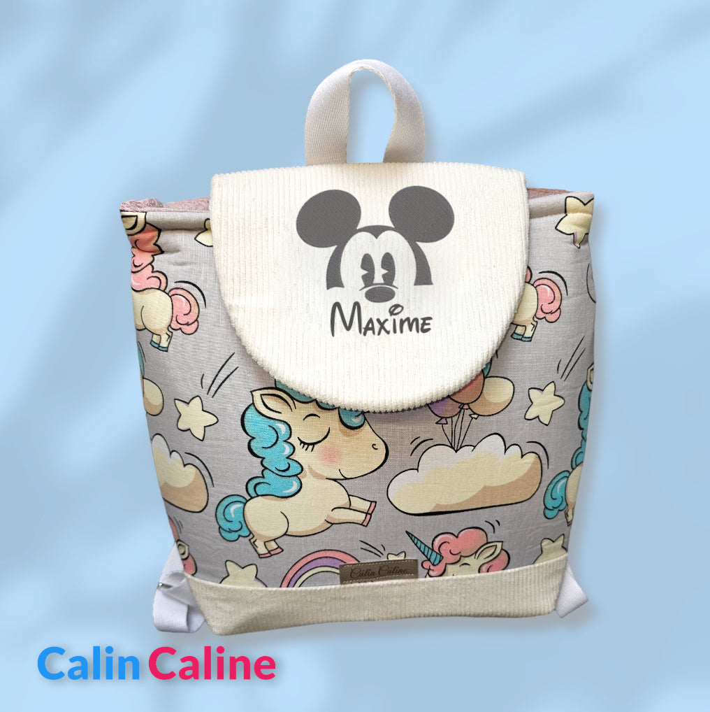 Sac à dos bébé -Vuli- personnalisé Garçon 0-3 ans