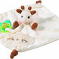 Doudou Sophie la Girafe avec Attache Sucette - Personnalisé avec prénom