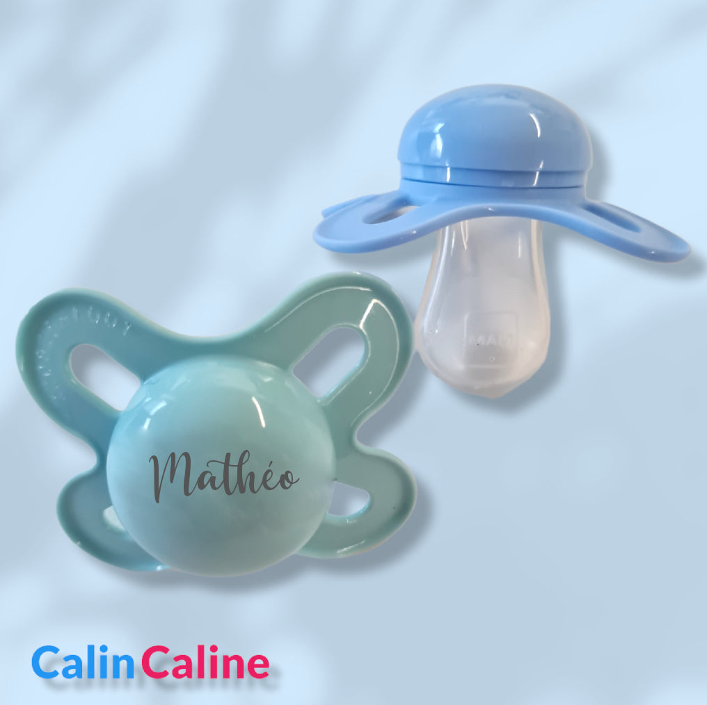 Products 2 personalized MAM pacifiers - Boy - Birth 0 to 2 months